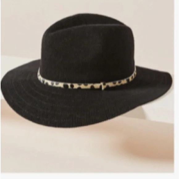 Anthropologie Wyeth Spencer Trimmed Fedora Hat River in Oatmeal main image 2